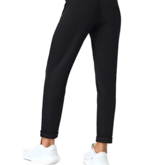 SPANX Black Women's Tapered Leg Pants - Picture 2 of 9